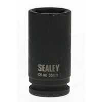 Sealey 30mm deep socket 3/4"drive, impact AK80-30