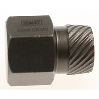 Sealey Spline screw extractor 25/32"(20mm) AK8182.22
