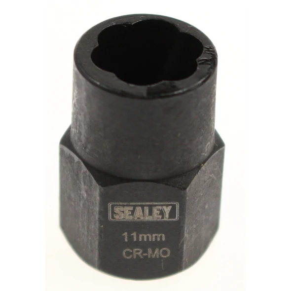 Sealey Bolt extractor 3/8"sq dr 11mm 'spanner type'