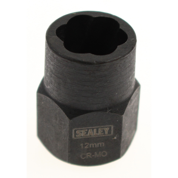 Sealey Bolt extractor 3/8"sq dr 12mm 'spanner type'