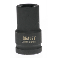 Sealey Impact socket 1" (deep) 24mm AK888M.01