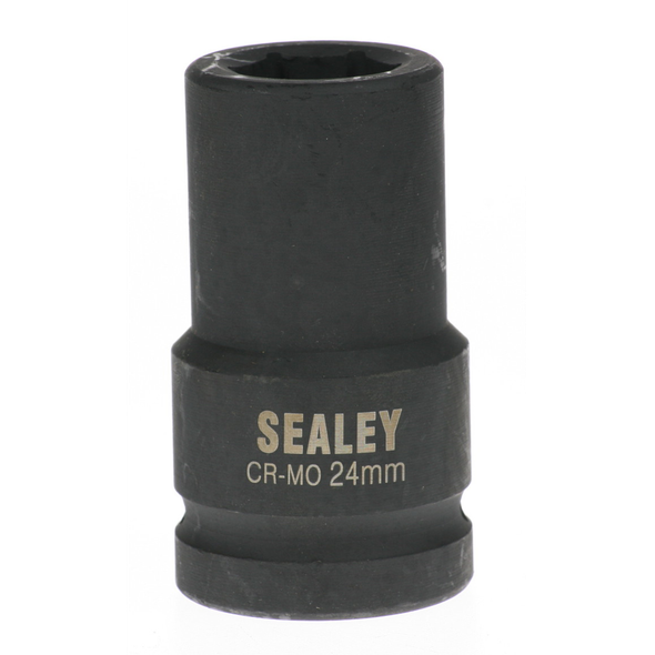 Sealey Impact socket 1" (deep) 24mm