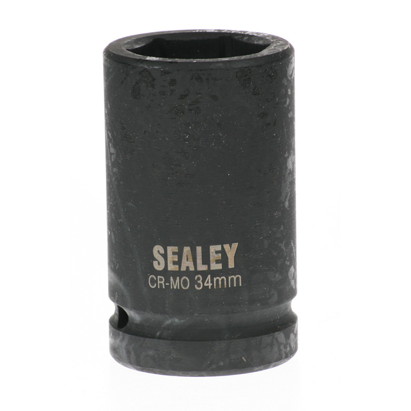 Sealey Impact socket 1" (deep) 34mm