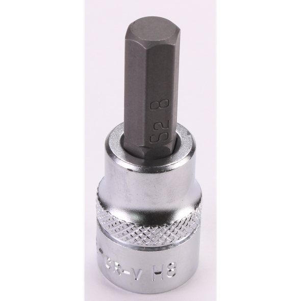 Sealey 3/8"Dr Hex Socket Bit 8mm 48mmL