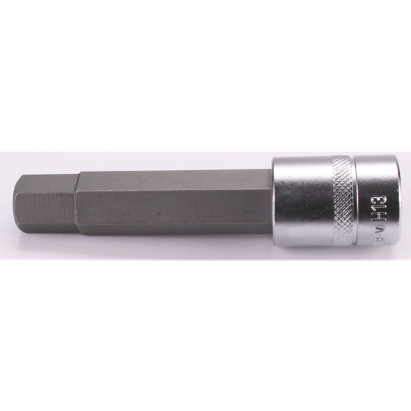 Sealey 3/8"Dr Hex Socket Bit 13mm 93mmL