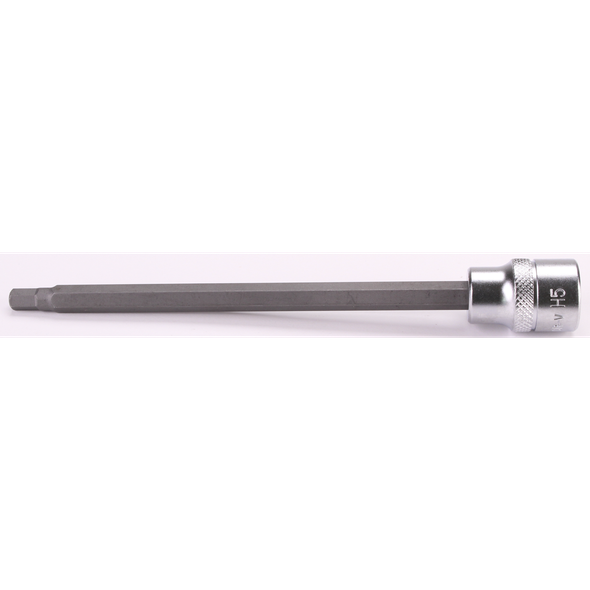 Sealey 3/8"Dr Hex Socket Bit 5mm 140mmL