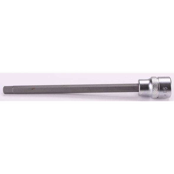 Sealey 3/8"Dr Hex Socket Bit 6mm 140mmL