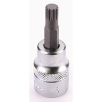 Sealey 3/8"Dr Spline Socket Bit M6 48mmL AK89002.02