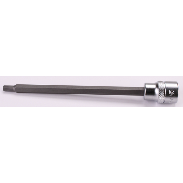 Sealey 3/8"Dr Spline Socket Bit M5 140mmL