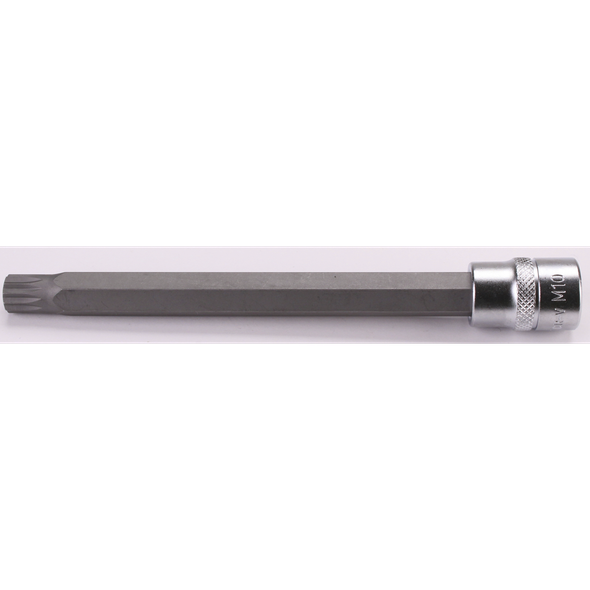 Sealey 3/8"Dr Spline Socket Bit M10 140mmL