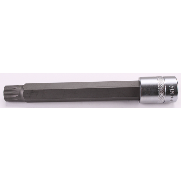 Sealey 3/8"Dr Spline Socket Bit M14 140mmL