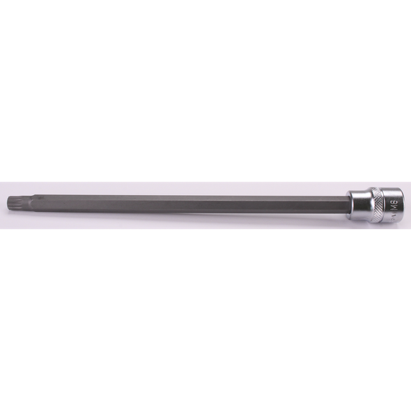 Sealey 3/8"Dr Spline Socket Bit M8 200mmL