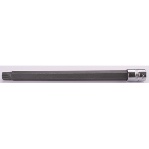 Sealey 3/8"Dr Spline Socket Bit M12 200mmL