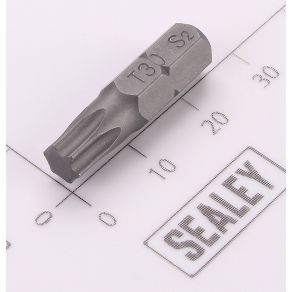 Sealey Trx-star bit t30 1/4"x25mml