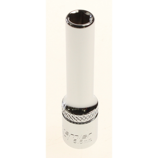 Sealey Deep socket 1/4" dr. 5.5mm 6pt (mirror/knurl)