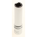 Sealey Deep socket 1/4" dr. 7mm 6pt (mirror/knurl)