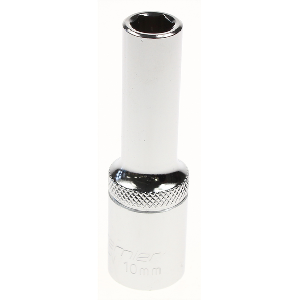 Sealey Socket 1/2"dr 10mm 'deep' (6pt)