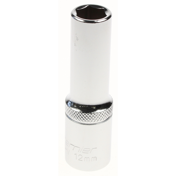 Sealey Socket 1/2"dr 12mm 'deep' (6pt)