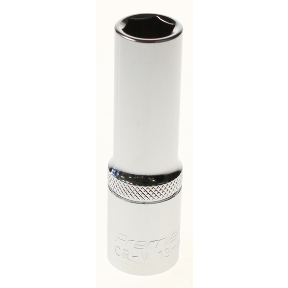 Sealey Socket 1/2"dr 13mm 'deep' (6pt)