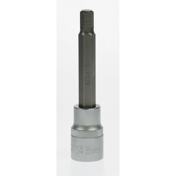 Sealey Hex socket bit 1/2d 8mm (110mm long)