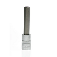 Sealey Hex socket bit 1/2d 12mm (110mm long) AK9310-12