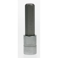 Sealey Hex socket bit 1/2d 17mm (110mm long) AK9310-17