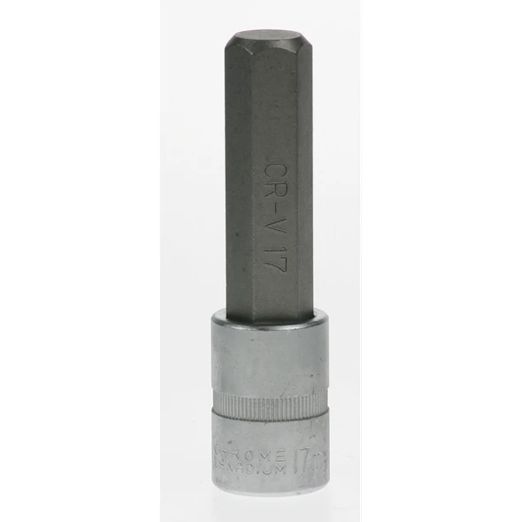 Sealey Hex socket bit 1/2d 17mm (110mm long)