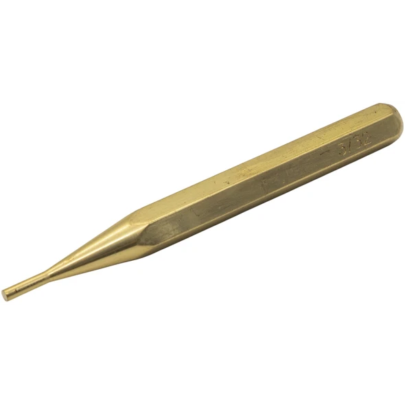 Sealey Brass Pin Punch 3/32" (2.4mm)