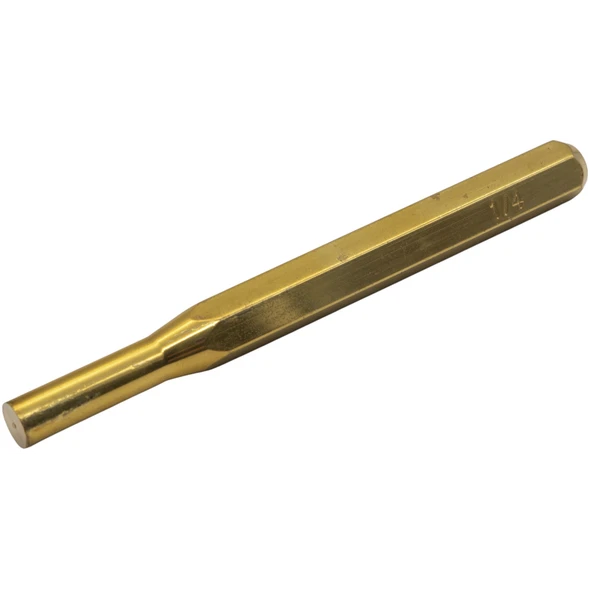 Sealey Brass Pin Punch 1/4" (6.4mm)