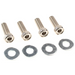 Sealey Fixing kit for all fixed/swivel castors