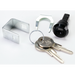 Sealey Lock & Key Set (Black)