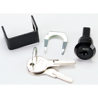 Sealey Lock & Key Set (Black) AP-LOCK6BL