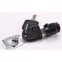 Sealey Lock & Key Set (Black) AP-LOCK8BL