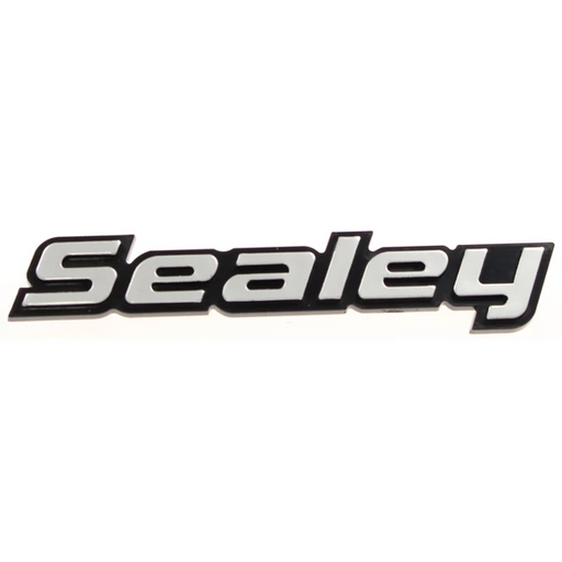 Plastic logo "sealey" - angled