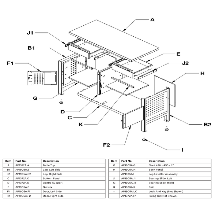 Sealey Bottom panel