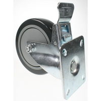 Sealey Wheel,swivel castor (w/brake)(125x11x31x154) AP2405.12