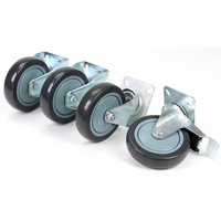 Sealey Wheel kit (set of 4 castors)(124x30x157) AP24212.09