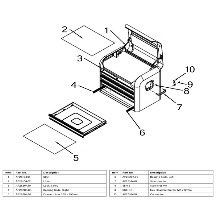 Sealey Side handle