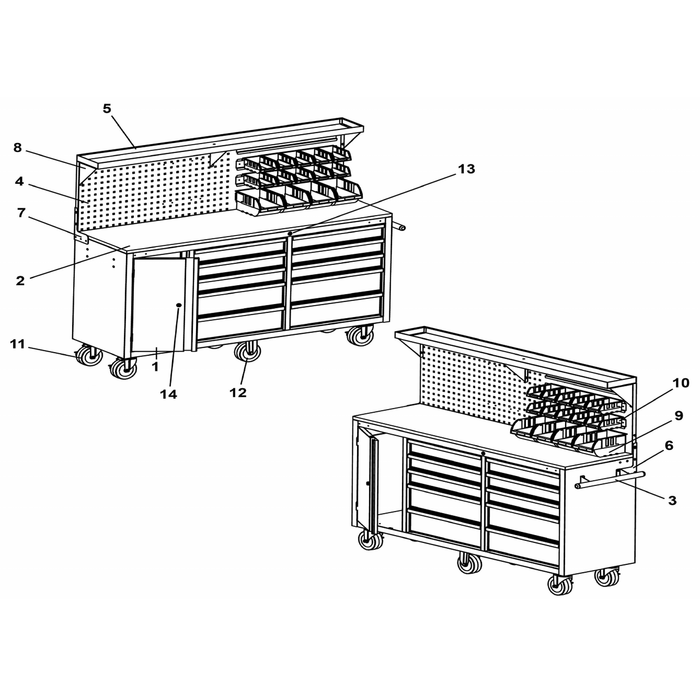 Sealey Worktop