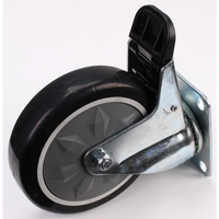 Sealey Swivel Castor c/w Brake 5"x1.25" AP980MTHV.05
