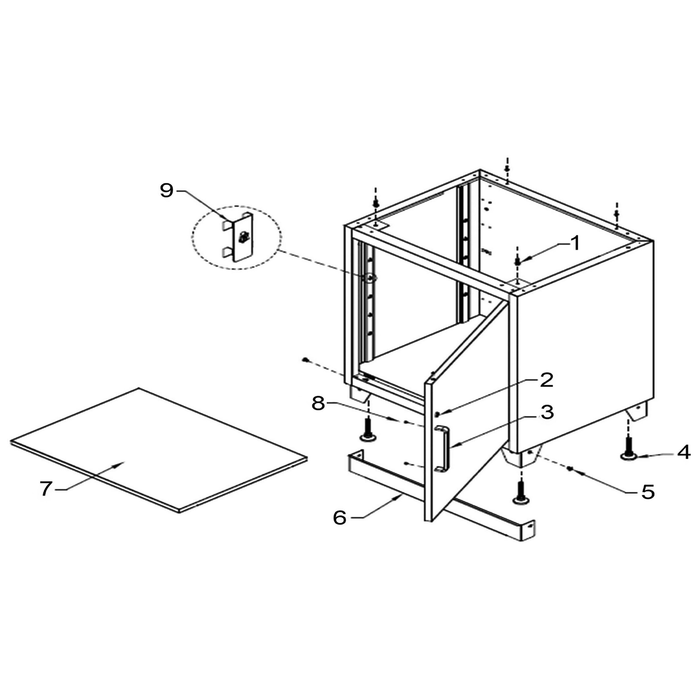 Sealey Shelf 750x570x30