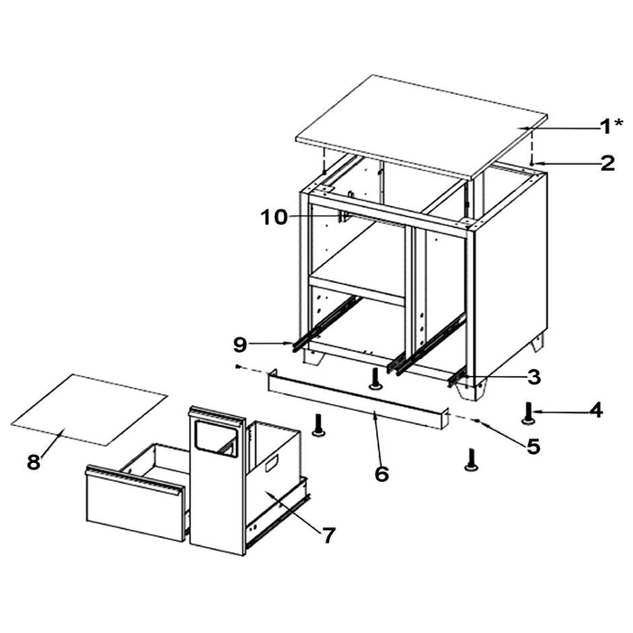 Sealey Inside handle tube