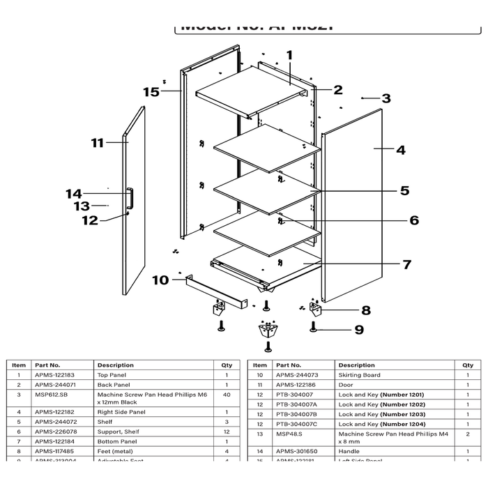 Sealey Left Side Panel