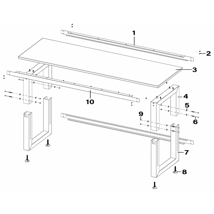 Sealey Bottom Supporting Frame