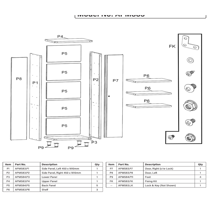Sealey Right side panel