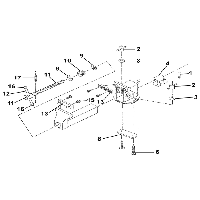 Sealey Base plate(so)