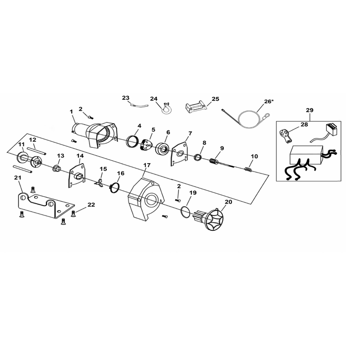Sealey Gear Plate (Inner)