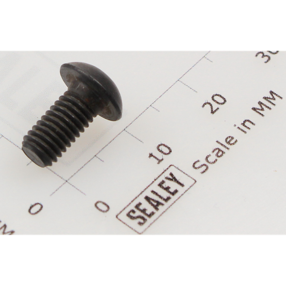 Sealey Button head socket screw m5x10 black