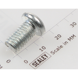 Sealey Button head socket screw m8x15 zinc BHSS815.S