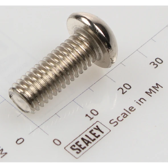 Sealey Button head socket screw m8x20 zinc